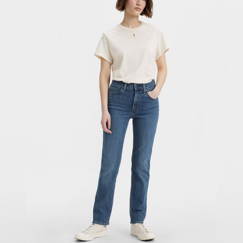 Levi’s 724 high rise straight Jean